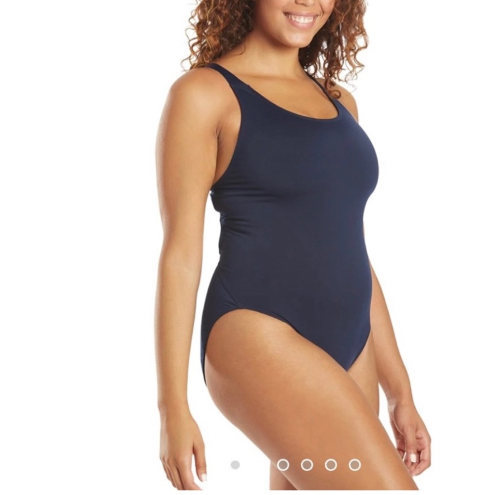 EQ Swimwear One Piece Harmony LONG Blue Size 30